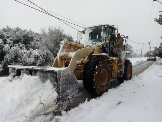 كميات الثلوج المسجلة في المملكة