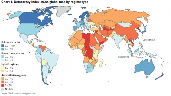 الاردن بلد سلطوي ... خبراء يعلقون على تراجع الاردن في مؤشر الديمقراطية