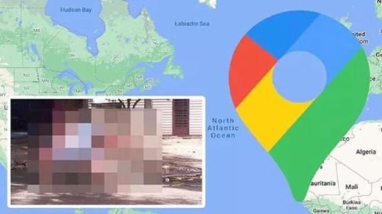 خرائط غوغل تلتقط صورة غير متوقعة لفتاة!