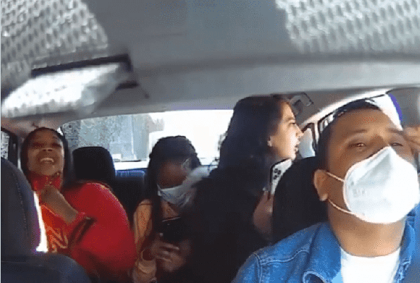 3 نساء يعتدين على سائق طلب منهن ارتداء الكمامات