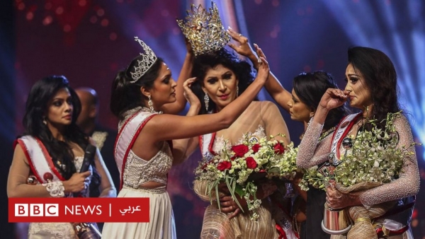 إصابة ملكة جمال سريلانكا للمتزوجات في شجار أثناء تتويجها