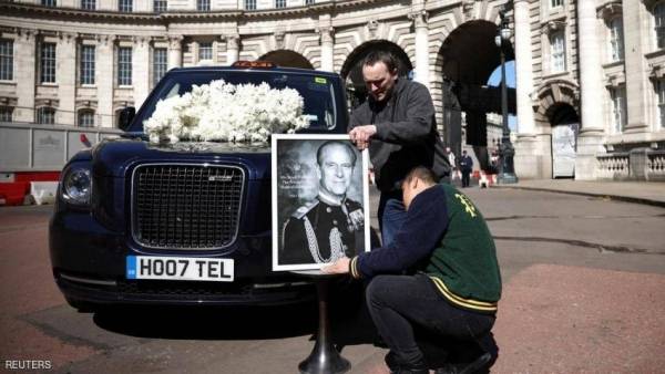 تشييع جثمان الأمير فيليب بحضور الملكة اليزابيث الثانية (صور)