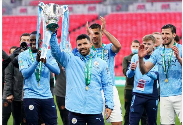 مانشستر سيتي يتوج بطلا لكأس رابطة المحترفين الإنجليزية