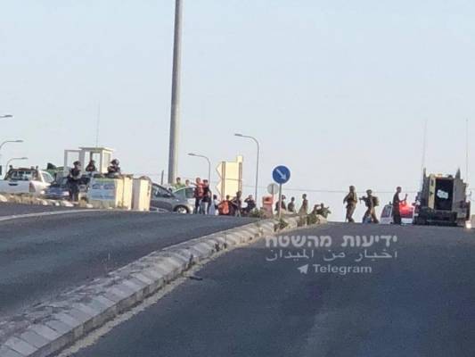 إصابة 3 من جنود الإحتلال بعملية إطلاق نار على حاجز زعترة