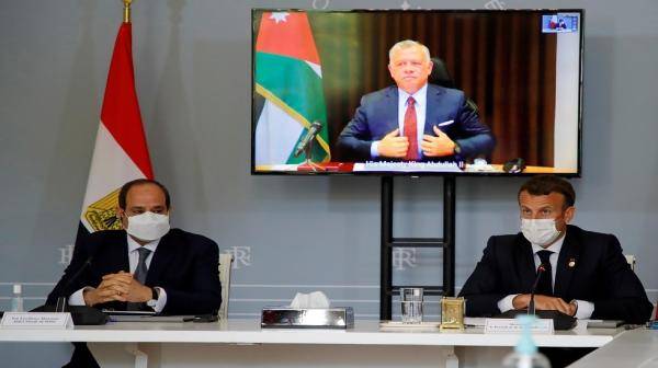 بيان أردني مصري فرنسي مشترك حول تنسيق المساعدات لفلسطين وغزة