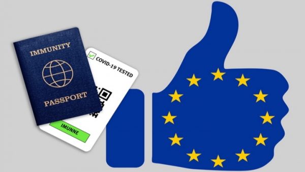 أوروبا تعتمد جواز سفر كورونا