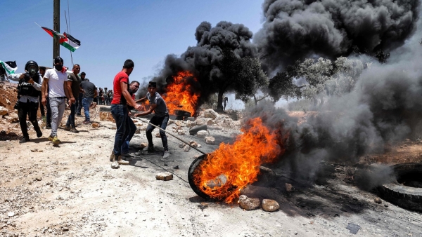 5 إصابات برصاص الاحتلال جراء قمع مسيرة في الضفة المحتلة