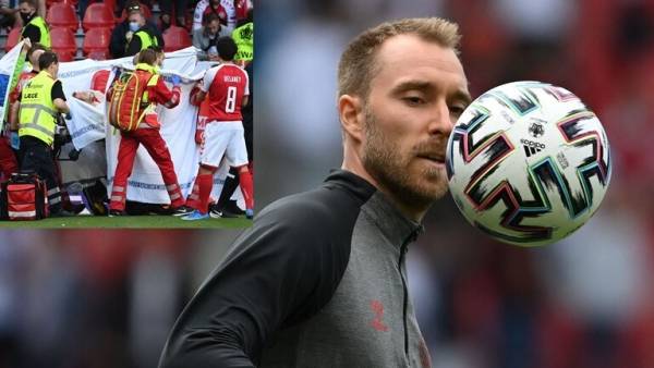 أول تعليق من النجم الدنماركي إريكسن بعد سقوطه المفزع