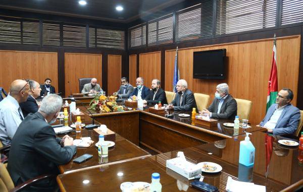 لجنة انقطاع الكهرباء في المهندسين تلتقي الرواشدة