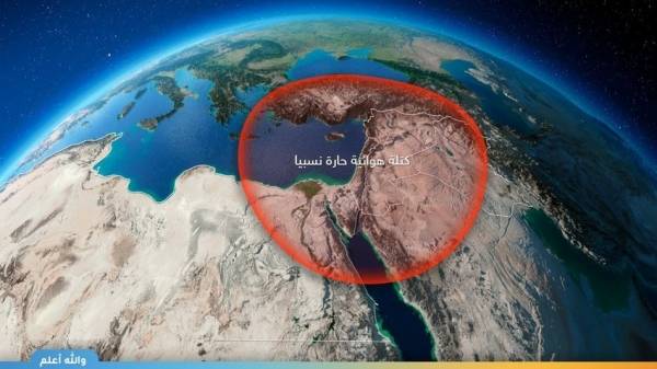 بلاد الشام اشتداد تأثير الكتلة الهوائية الحارة نسبياً على المنطقة خلال الأيام القادمة ..