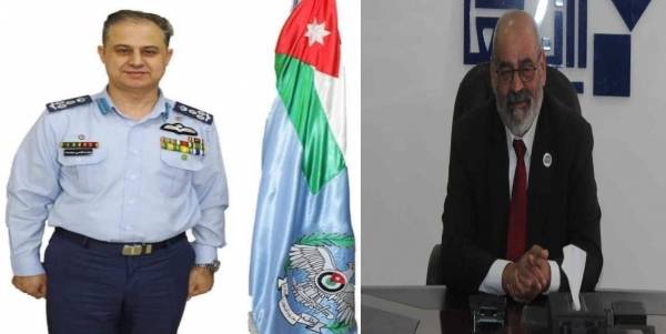 سعيد الحياصات يهنئ ابن شقيقه العميد الطيار محمد الحياصات بتعيينه قائداً لسلاح الجو