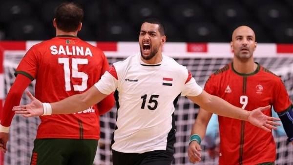 المنتخب المصري لكرة اليد يطيح بالبرتغال في ألمبياد 2021