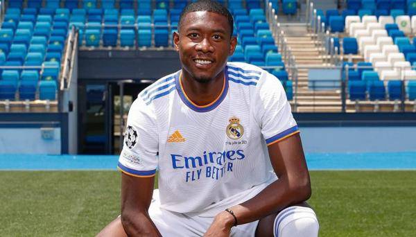 ريال مدريد يعلن إصابة ديفيد ألابا بفيروس كورونا