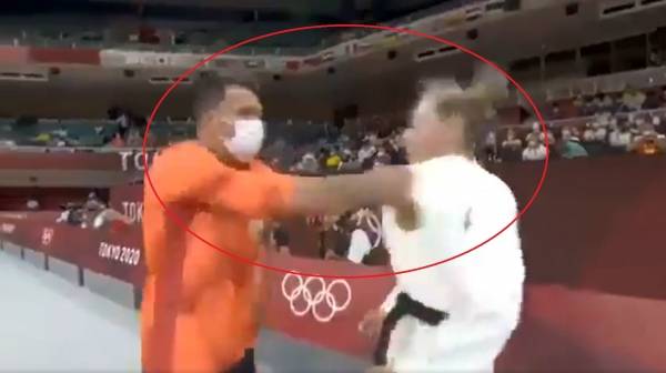 مدرب يصفع لاعبته بعنف في أولمبياد طوكيو.. البطلة تدافع والاتحاد يرد