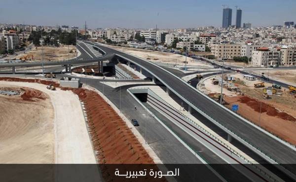 الاشغال: انهاء أعمال تقاطع مرج الحمام في نهاية آب