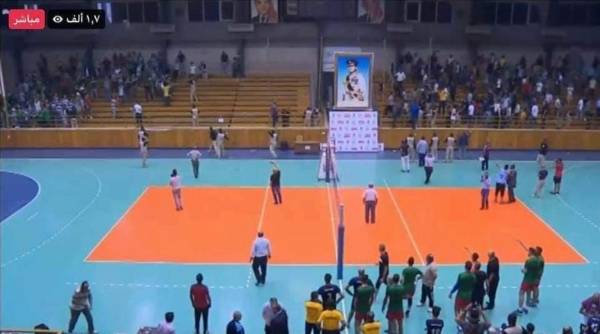 شغب في نهائي كأس الأردن لكرة الطائرة بين الوحدات وعيرا