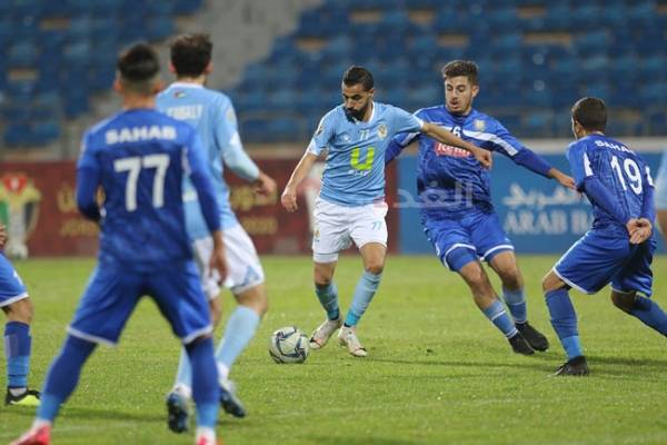 سحاب يسجل فوزا تاريخيا على الفيصلي بدوري المحترفين