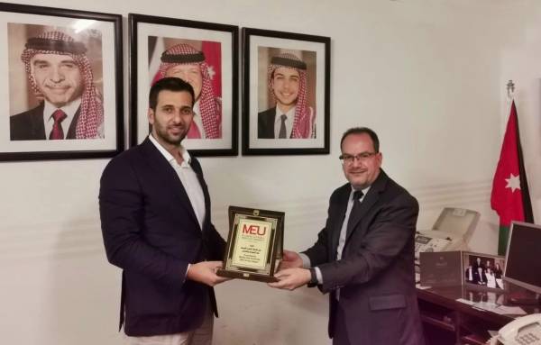 وفد من جامعة الشرق الأوسط MEU  يزور الملحقية الثقافية الأردنية في القاهرة