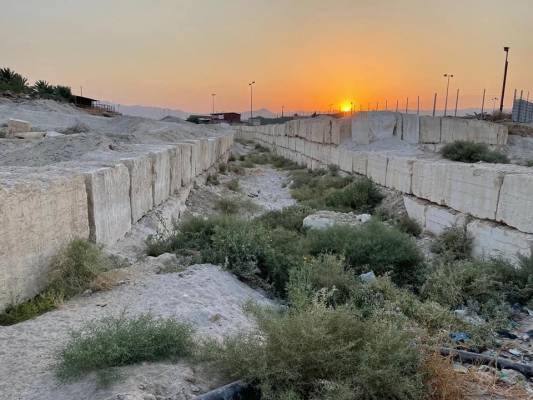 اودية اريحا في المزاد العلني .. و البحر الميت في خطر