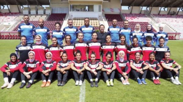24 لاعبة في تدريبات منتخب السيدات استعدادا لكأس العرب 2021