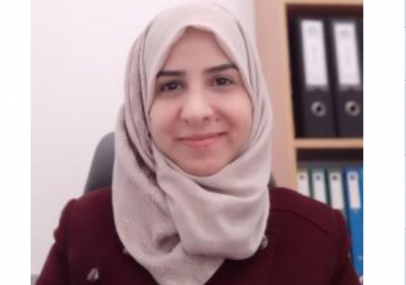 فلسطين :هبة صلاحات تسجل براءة اختراع لخدمة ذوي الاعاقة البصرية