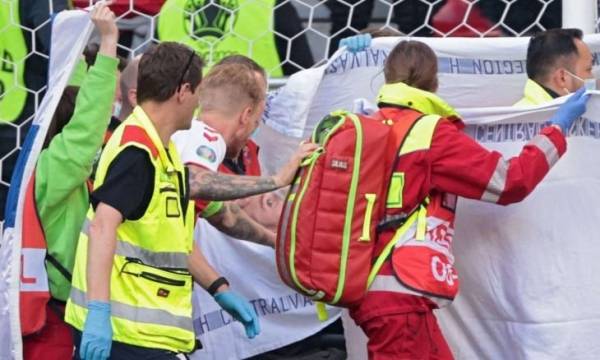 الفريق الطبي الذي أسعف إيركسن يحصل على جائزة رئيس “يويفا” لعام 2021