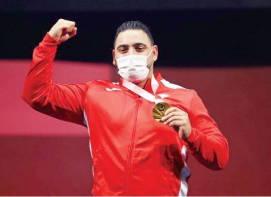 خطاب يهدي الأردن الذهبية الثانية في بارالمبيك طوكيو