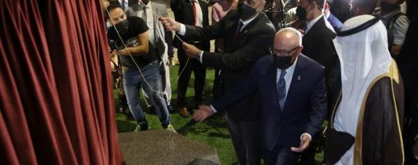 رئيس الوزراء يزيح الستارة عن تقاطع مرج الحمام إيذانا بافتتاحه