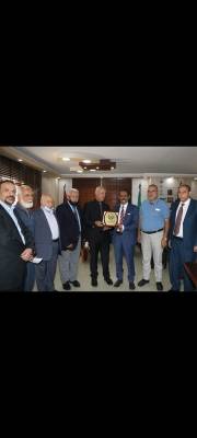 وفد من كلية القاسمي للهندسة والعلوم في فلسطين يزور جامعة جرش