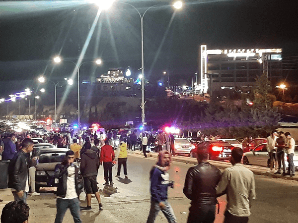 شغب بالسلط عقب انتهاء مباراة الوحدات