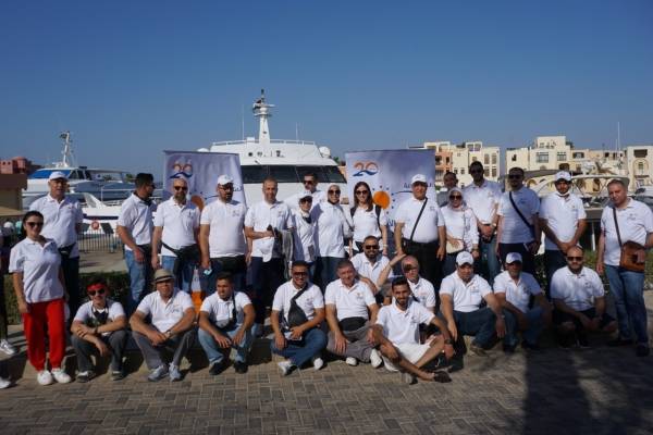 المجموعة العربية الاوروبية للتأمين تنظم رحلة سياحية لموظفيها الى مدينتي طابا ودهب