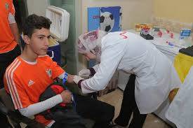 فحوصات طبية للاعبي منتخب الناشئين استعدادا للمنافسات المقبلة