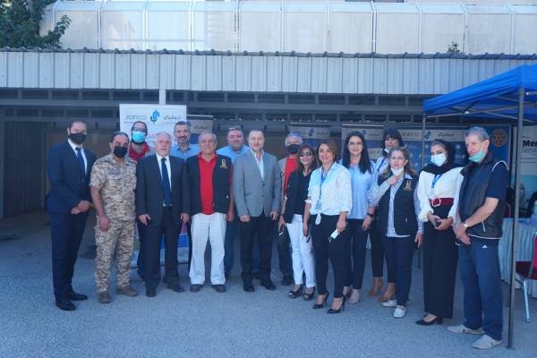 الشركـة الأردنية الفرنسية للتأمين جــوفيـــكو  تقيم حملة التبرع بالدم