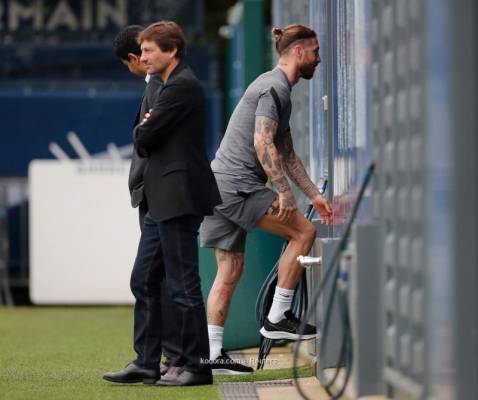 راموس على أعتاب الظهور الأول بقميص سان جيرمان