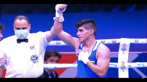 الملاكم زياد عشيش يتأهل إلى ربع النهائي في بطولة العالم