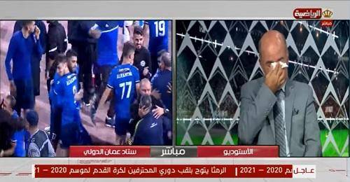 الذيابات يبكي على الهواء بعد 40 عاما