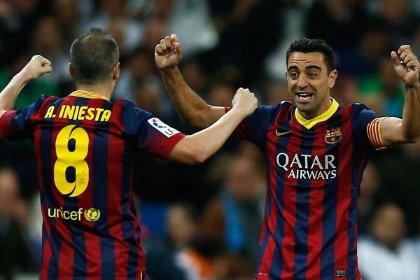 إنيستا يوجه رسالة لتشافي