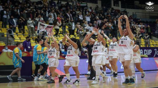 سيدات السلة يتأهلن لنهائي المستوى الثاني في بطولة آسيا