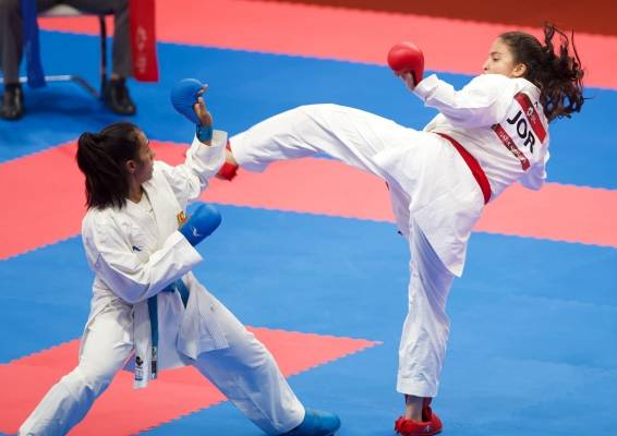 خسارة 4 لاعبين من منتخب الكراتيه في بطولة العالم