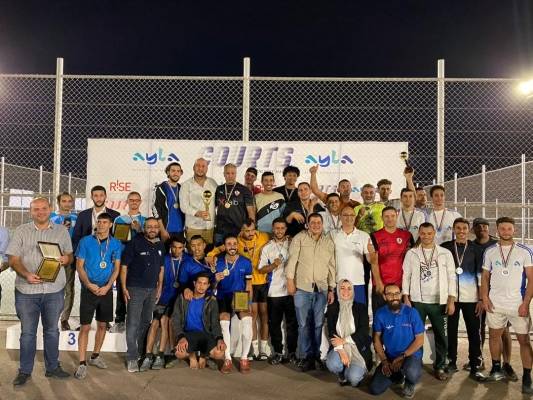 تتويج فريق مركز شباب العقبة ببطولة أيلة لكرة القدم
