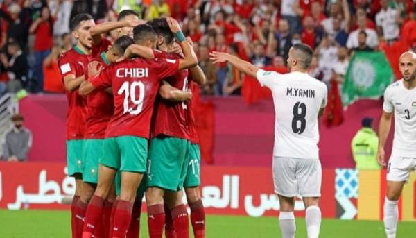 نجم المغرب الأفضل في مباراة الأردن