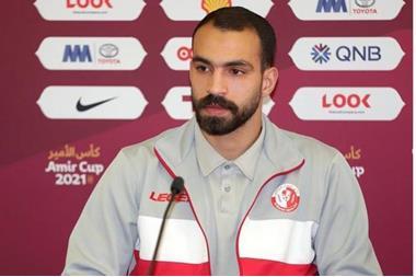 إصابة بهاء فيصل بقطع بالرباط الصليبي