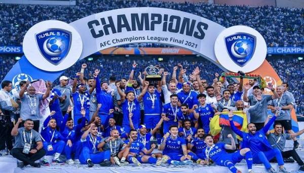 الهلال السعودي أفضل نادٍ في غرب آسيا