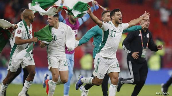 حقيقة صور تظهر دعم مصر لمنتخب المغرب ضد الجزائر في كأس العرب