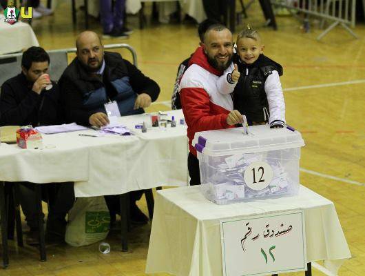 اغلاق صناديق الاقتراع بانتخابات نادي الوحدات