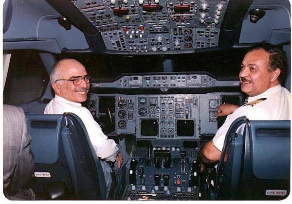 وفاة طيار الملك الراحل الحسين الكابتن الطيار جهاد ارشيد