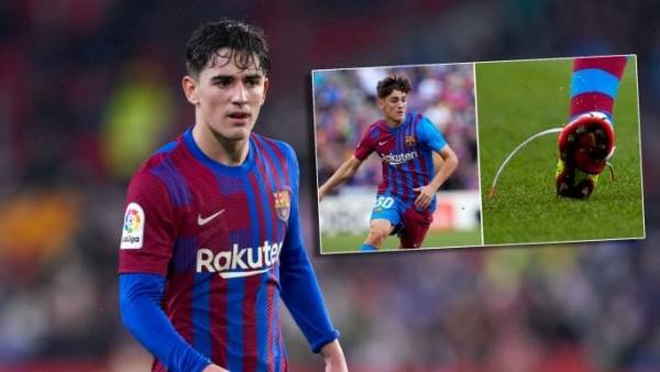 براءة الطفولة تُطارد موهبة برشلونة الذي لا يعرف كيف يربط حذاءه!