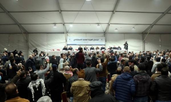 لماذا هتف أردنيون باسم قيس سعيد؟.. فوضى وتبادل اتهامات بـ”البلطجة” في اجتماع نقابة المهندسين (صور وفيديو)