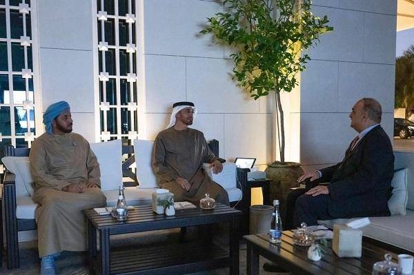 الخصاونة ينقل رسالة شفوية من الملك لولي عهد أبو ظبي