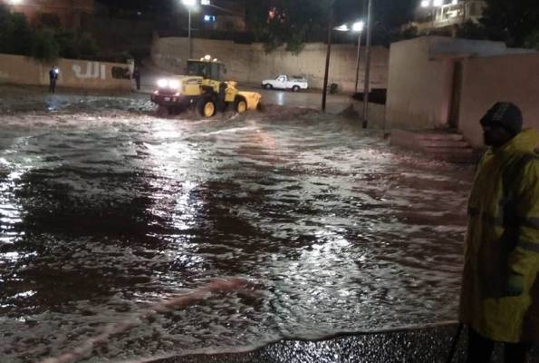 وزارة الأشغال تعلن خطة الطوارئ المتوسطة